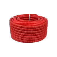 Труба защитная двустенная красная d.110