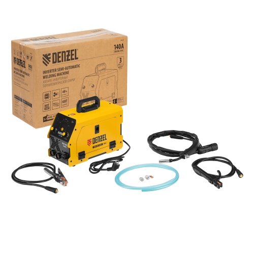 Аппарат инвертор. полуавтомат. сварки Mini MIG-140FG, 140 А, ПВ 60% Denzel фото 6