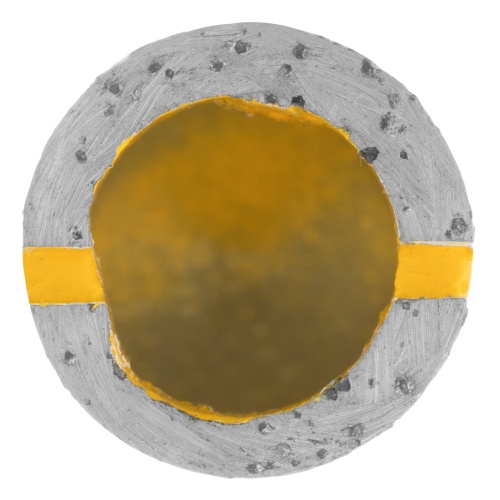 Сверло алмазное по керамограниту, 18 мм, мокрая резка, трехгранный хвостовик Denzel фото 4