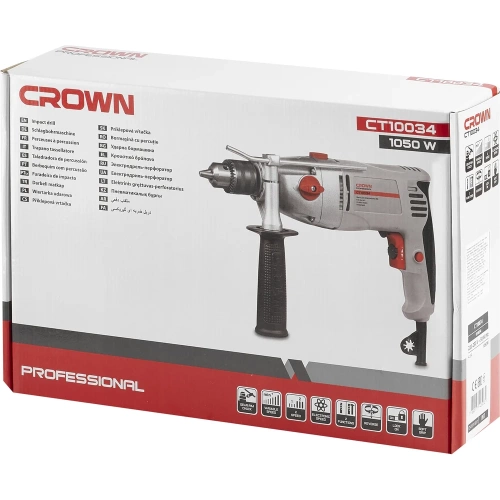 Ударная дрель CROWN CT10034 фото 9 Ударная дрель CROWN CT10034 фото 9