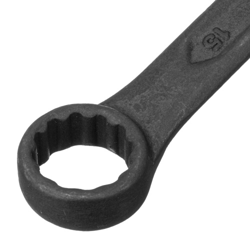 Ключ комбинированый, 15 мм, CrV, фосфатированный Сибртех фото 4