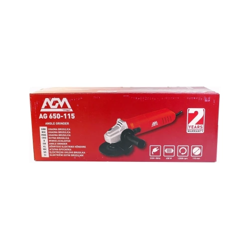 Угловая шлифовальная машинка Villager AGM AG 650-115 053694 фото 7