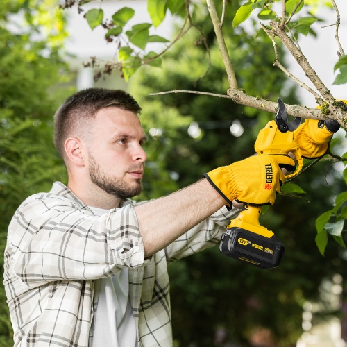 Секатор аккумуляторный CP-30-0, 18В Li-Ion Denzel фото 13