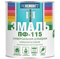Эмаль Proremontt ПФ-115 белая 0,9 кг