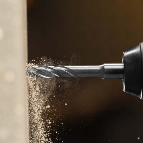 Бур по бетону, цельная крестовая пластина, 8x115 мм, SDS PLUS Denzel фото 9