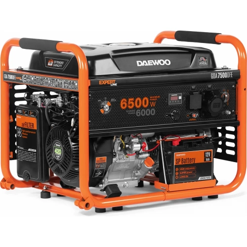 Двухтопливный генератор Daewoo Бензин + Газ GDA 7500 DFE Двухтопливный генератор Daewoo Бензин + Газ GDA 7500 DFE