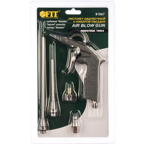 Обдувочный пистолет с набором насадок FIT IT 81067 фото 5