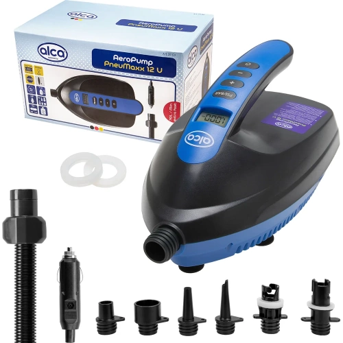 Воздушный насос Alca SUP с функцией Автостоп, 12 B, 110 Вт, 70 л/мин, 1.1 бар, 6 адаптеров 211150 Воздушный насос Alca SUP с функцией Автостоп, 12 B, 110 Вт, 70 л/мин, 1.1 бар, 6 адаптеров 211150