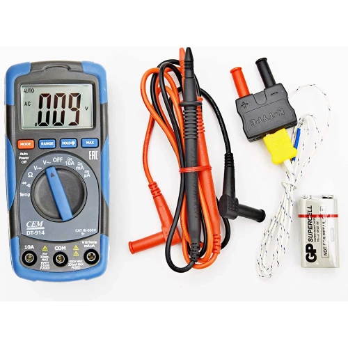 Цифровой мультиметр СЕМ DT-914 481509 фото 5 Цифровой мультиметр СЕМ DT-914 481509 фото 5