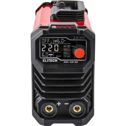Сварочный инвертор Elitech ММА АИС 220 ЖК 204746 фото 3 Сварочный инвертор Elitech ММА АИС 220 ЖК 204746 фото 3