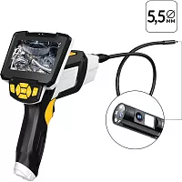 Промышленный видеоэндоскоп iCartool экран 4.3", 1Мп, 2 камеры, 1280х720, длина 1 м, 5.5 мм сменный зонд IC-V112A