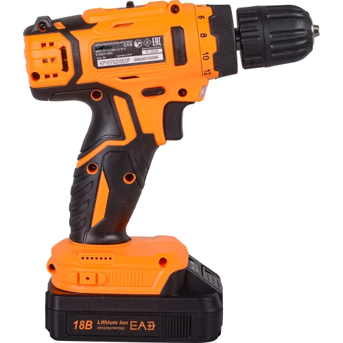 Дрель-шуруповерт аккумуляторная Вихрь ДА-35Л2-18КА 900/72/14/71 фото 4 Дрель-шуруповерт аккумуляторная Вихрь ДА-35Л2-18КА 900/72/14/71 фото 4