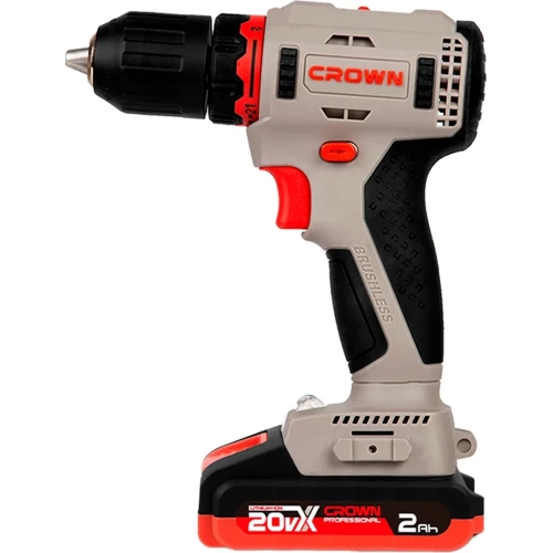 Аккумуляторный шуруповерт Crown bl CT21091HX-2 BMC фото 3