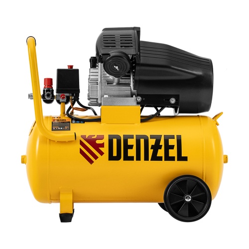 Компрессор воздушный прям. привод DCV1800/50, 1,8 кВт, 50 литров, 320 л/мин Denzel фото 5