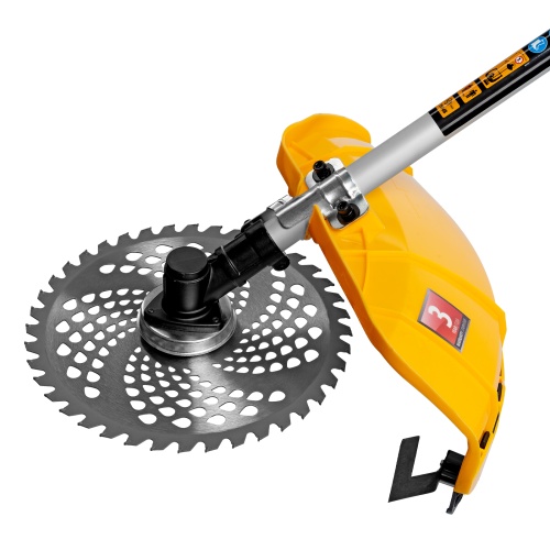 Триммер бензиновый DTL-52S, 52 см3, разъемная штанга, состоит из 2 частей Denzel фото 2