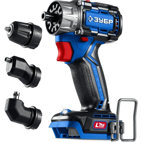 Бесщеточная дрель-шуруповерт ЗУБР Профессионал Компакт Комби, 20 В, 50 Н·м, без АКБ (LMS), DB-50-H3