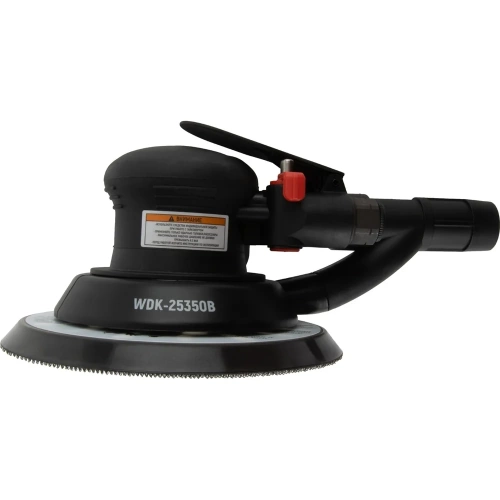 Пневматическая орбитальная шлифовальная машина WIEDERKRAFT 150 мм, 5 мм WDK-25350B фото 10