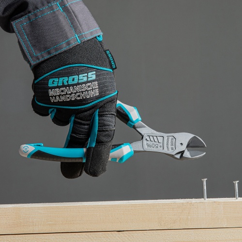 Бокорезы усиленные 215 мм, трехкомпонентные рукоятки Gross фото 5 Бокорезы усиленные 215 мм, трехкомпонентные рукоятки Gross фото 5