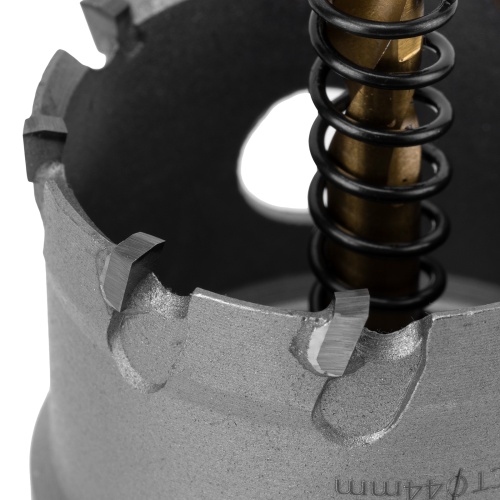 Коронка по металлу твердосплавная, 44 мм Denzel фото 5