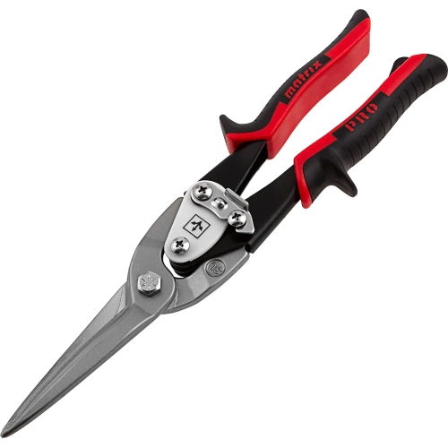 Ножницы по металлу MATRIX, удлиненные, 290 мм, прямой рез, CrMo, 2-комп. обрезиненные рукоятки PRO 78328 Ножницы по металлу MATRIX, удлиненные, 290 мм, прямой рез, CrMo, 2-комп. обрезиненные рукоятки PRO 78328