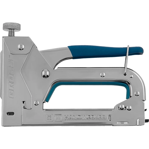 Мебельный регулируемый степлер, стальной корпус, тип скобы 53, 4-14мм GROSS Handwerker 41000 фото 8