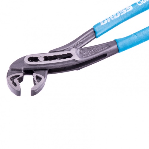 Клещи переставные, обливные рукоятки 180 мм Gross фото 2