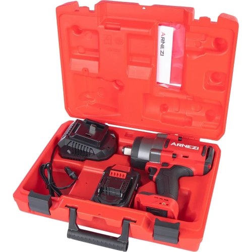 Гайковерт ударный аккумуляторный ARNEZI бесщеточный 3/4" 2300Nm 18V 8.0Ah R9000013 фото 3 Гайковерт ударный аккумуляторный ARNEZI бесщеточный 3/4" 2300Nm 18V 8.0Ah R9000013 фото 3