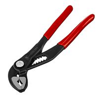 Клещи переставные 180 мм, кнопочный механизм, хром-ванадий, обливные рукоятки Matrix