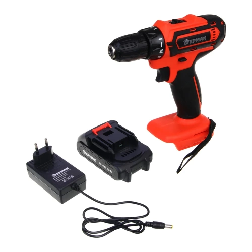 Дрель-шуруповерт аккумуляторный ЕРМАК 20В, 2А, 30Нм 691-045 фото 5