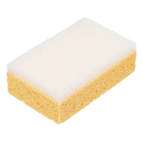 Губка целлюлозная комбинированная для удаления эпоксидной затирки 150 x 95 x 50 мм, Сибртех фото 2