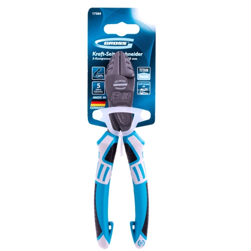 Бокорезы 180 мм, усиленные, трехкомпонентные рукоятки Gross фото 4