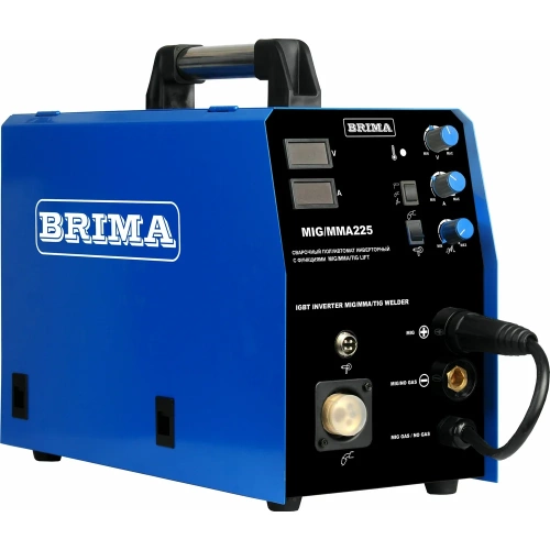 Полуавтомат Brima MIG/MMA-225 220В  с горелкой НП000000922 фото 3