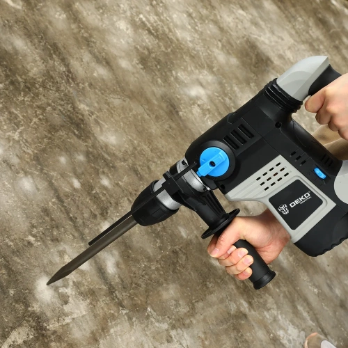 Сетевой перфоратор DEKO DKH1900, 1900 Вт, SDS-max, в кейсе 063-4258 фото 7 Сетевой перфоратор DEKO DKH1900, 1900 Вт, SDS-max, в кейсе 063-4258 фото 7