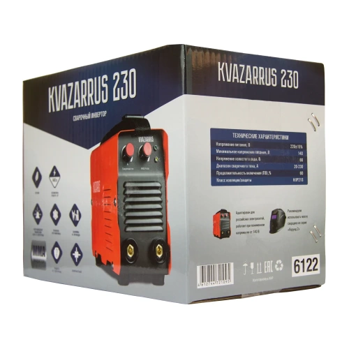 Сварочный аппарат Foxweld KVAZARRUS 230 6122 фото 6 Сварочный аппарат Foxweld KVAZARRUS 230 6122 фото 6