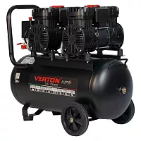 Компрессор VERTON air ac-50/480 230 В, 50 Гц, безмасляный, 480 л/м, 50 л, 8 б, 4 кВт, 2850 об/мин, рапид/быстросъем 01.14019.13925
