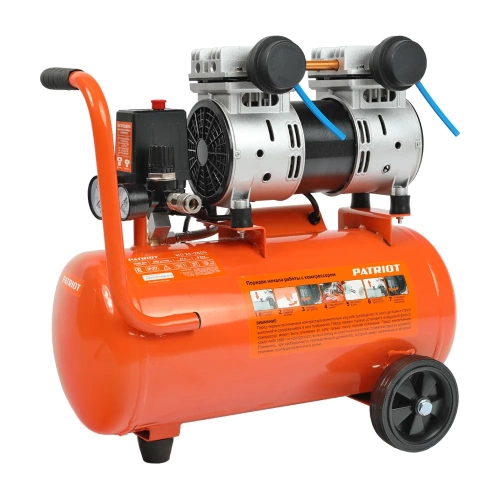 Поршневой безмасляный компрессор PATRIOT WO 24-260S 525301921 фото 4