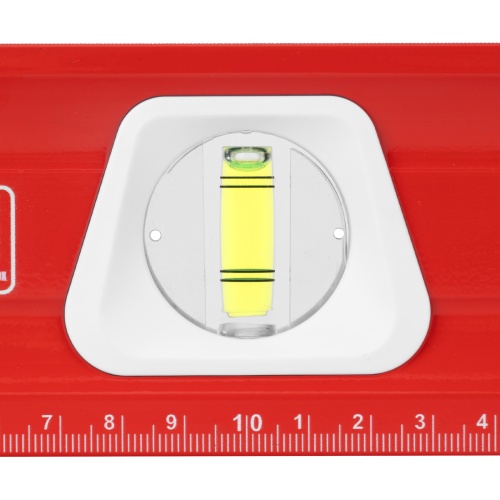 Уровень алюминиевый, магнит, фрезерованный, 3 глазка (1 зеркальный) 400 мм Matrix фото 7