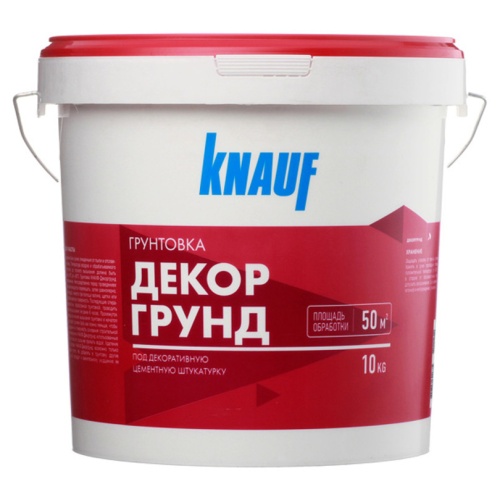 Грунтовка Knauf Декоргрунд под декоративную цементную штукатурку 10 кг