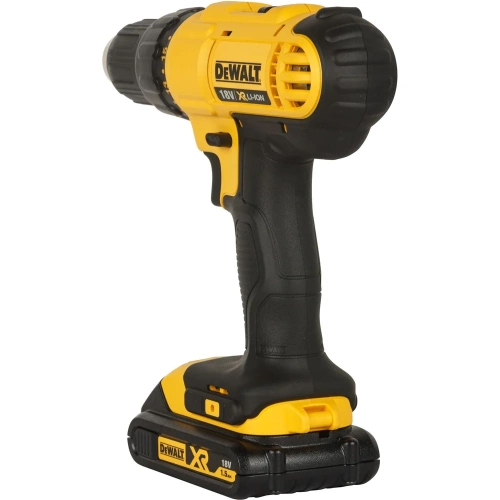 Аккумуляторная дрель-шуруповерт Dewalt 18 В, 1500 об/мин, с 2 АКБ 1.5 Ач и ЗУ, в кейсе, DCD771S2 DCD771S2-QW фото 6