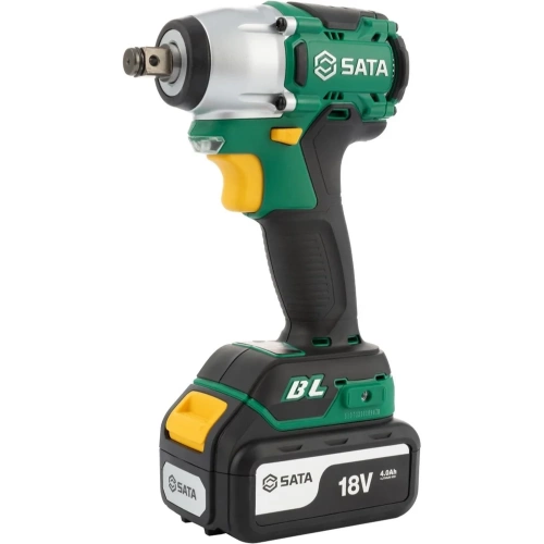 Гайковерт аккумуляторный бесщеточный ударный SATA 220 Нм. SC51073 фото 3 Гайковерт аккумуляторный бесщеточный ударный SATA 220 Нм. SC51073 фото 3