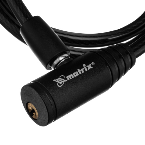 Замок тросовый универсальный, 8 х 960 мм Matrix фото 3 Замок тросовый универсальный, 8 х 960 мм Matrix фото 3