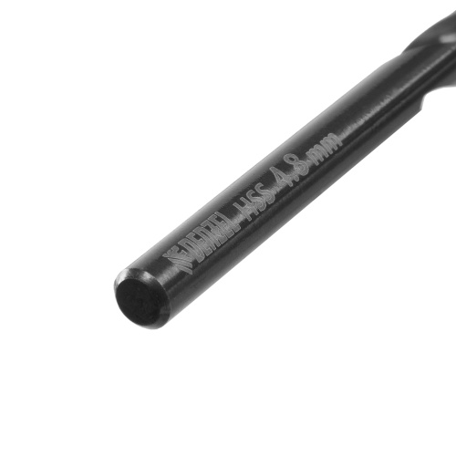 Сверло по металлу, 4,8 мм, HSS-Tin, Golden Tip, 10 шт. Denzel фото 4