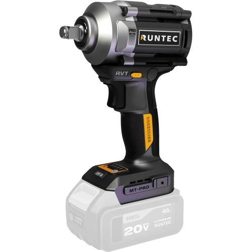Гайковерт ударный RUNTEC PRO аккумуляторный 1/2, 20В, 750Нм RT-IW750W