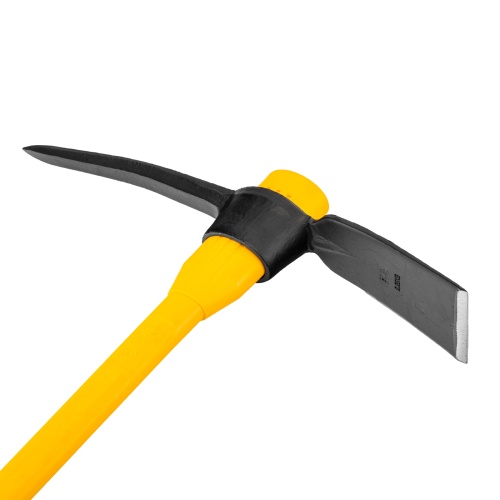 Кирка 2250 г, широкая, фиберглассовая обрезиненная рукоятка 900 мм Denzel фото 4