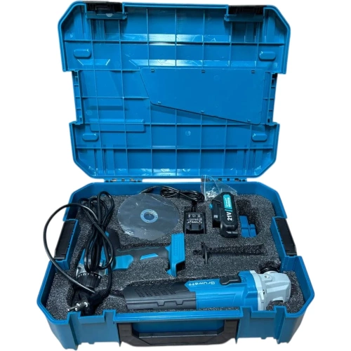 Угловая шлифовальная машина+акумуляторный шуруповерт Gruwatt DBL-SET01 фото 4