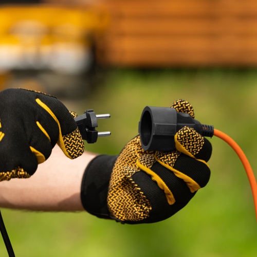 Удлинитель-шнур силовой Garden Series, б/з, ПВС, 10м, 1 розетка, 2 x 1 мм, Denzel фото 11