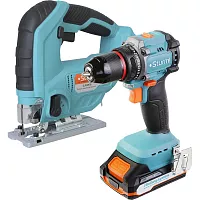 Набор аккумуляторного инструмента Sturm CD1860BL+CJS1870