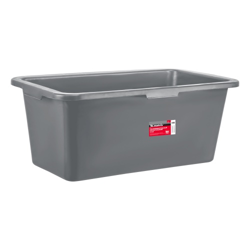 Таз прямоугольный строительный усиленный, 55 л Matrix фото 7 Таз прямоугольный строительный усиленный, 55 л Matrix фото 7