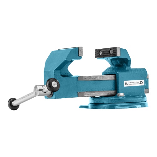 Тиски слесарные, 100 мм, поворотные (Глазов) фото 19