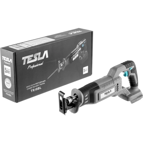 Аккумуляторная сабельная пила Tesla TR18BL 18В LiION 0-2700об/мин ход 25,4мм 834525 фото 3 Аккумуляторная сабельная пила Tesla TR18BL 18В LiION 0-2700об/мин ход 25,4мм 834525 фото 3